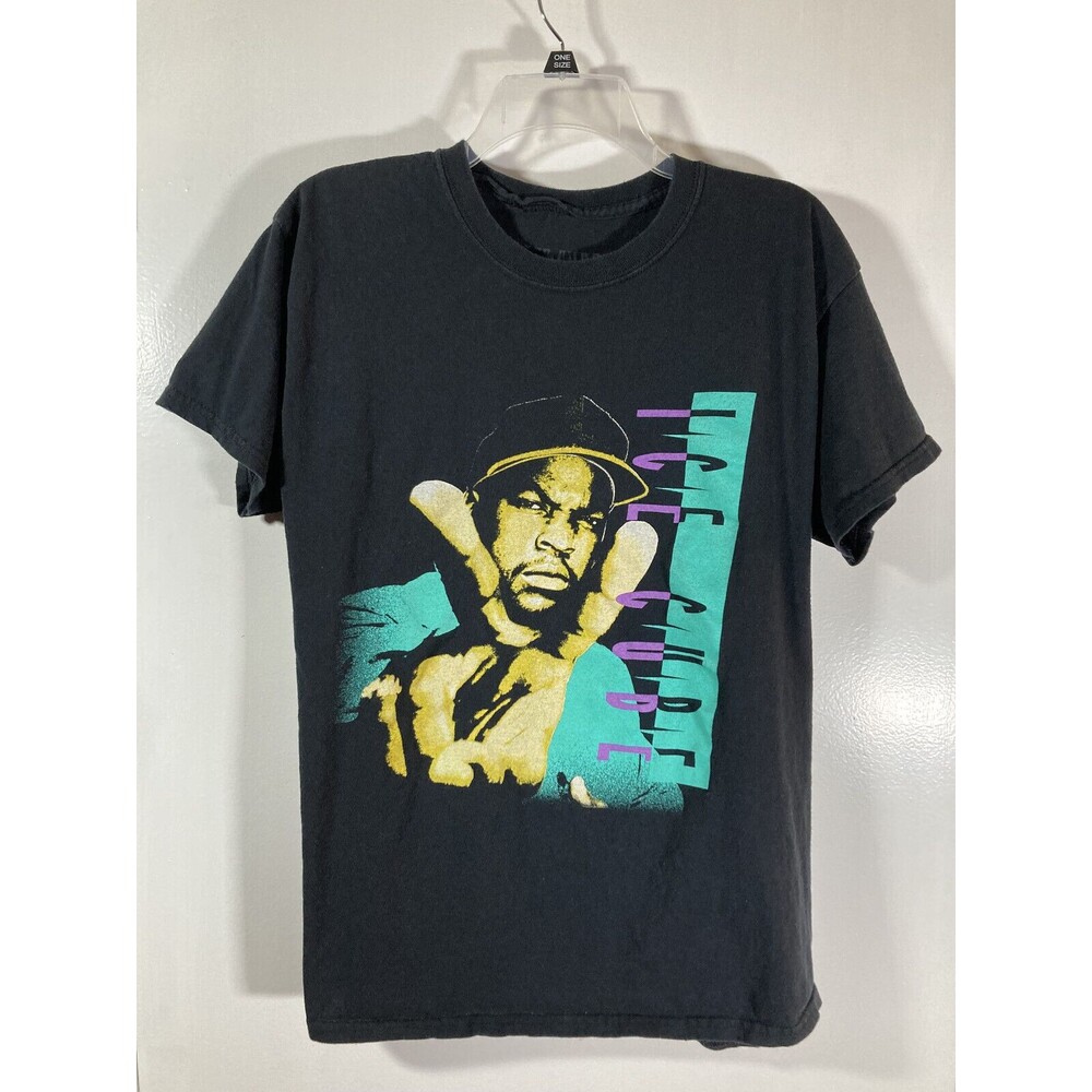 Ice Cube Peace T-Shirt • 90s Hip Hop, Rap • Black Graphic Tee (L) EUC